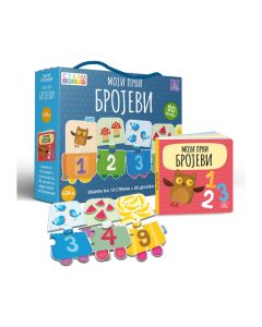 KNJIGA MOJI PRVI BROJEVI - SASSI