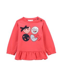 MAJICA DUG RUKAV EMOTICONS NEWBORN 068