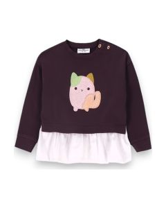 MAJICA D.RUKAV PASTELOVE GIRL NEWBORN 074