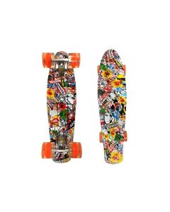 BBO SKEJTBORD (A009) - MULTICOLOR