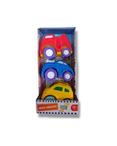 INFUNBEBE IGRACKA ZA BEBE MINI VOZILA 3U1 12M+