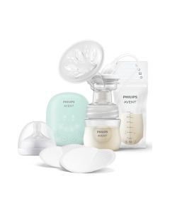 AVENT ELEKTRICNA PUMPICA ZA IZMAZANJE - ESSENTIAL (5 x KESICE ZA ODLAGANJE MLEKA, 4 x TUFERI)