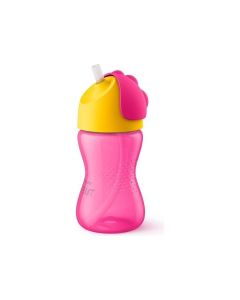 AVENT MAGICNA SOLJA SA SLAMKOM 300ml 12M+  1998 - PINK