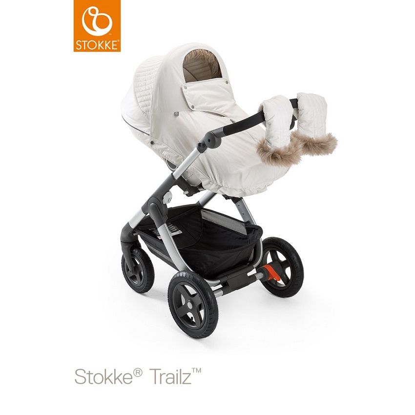 Stokke stroller winter shop kit pearl white