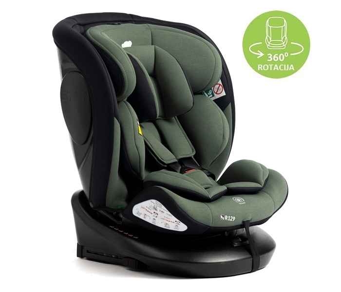 BBO AUTO SEDISTE I-SIZE CRUSER ISOFIX (FR06) 40-150cm - GREEN