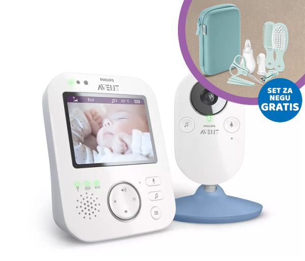 AVENT BEBI ALARM - VIDEO MONITOR - BLUE 3971