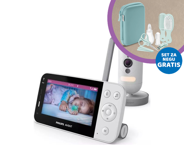 AVENT BEBI ALARM - CONNECTED VIDEO MONITOR 4611