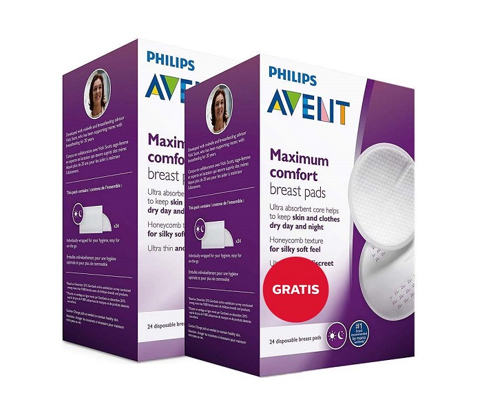 AVENT TUFERI ZA GRUDI JEDNOKRATNI DNEVNI 5782 - 24KOM + GRATIS 24 5782